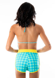 Lola Tankini Top - Summer Plaid