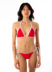 Bella Top - Red/White