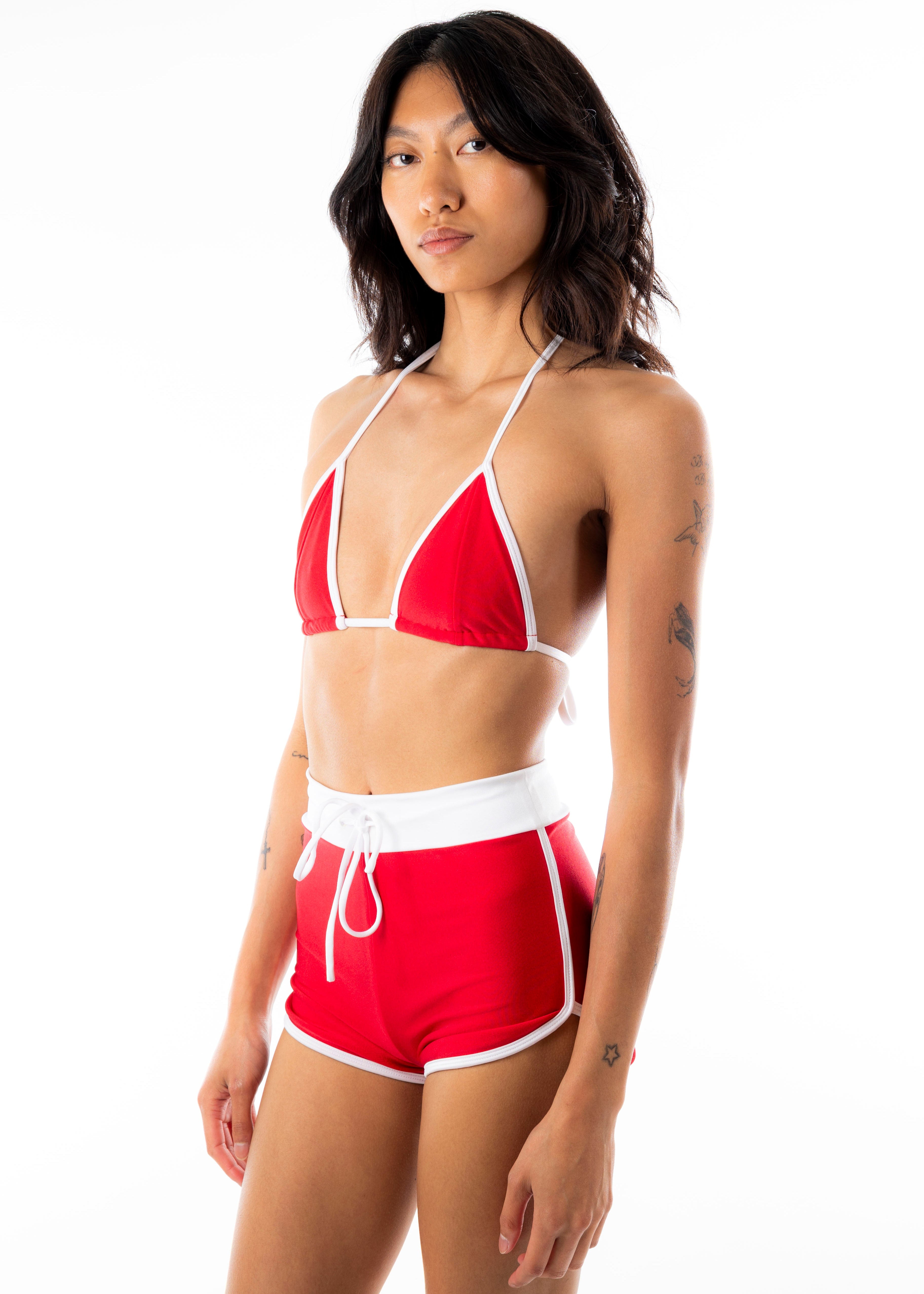 Bella Top - Red/White