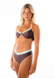 Coco Bottoms - Espresso/Teal