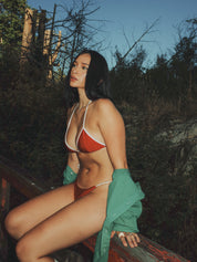 Bella Top - Red/White